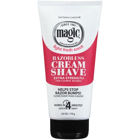 Magic defilatory cream
